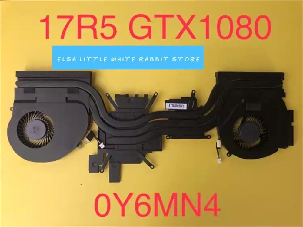 Радиатор ВЕНТИЛЯТОРА Alienware 17 R5 AT26T002ZC0 GTX 1080 0Y6MN4