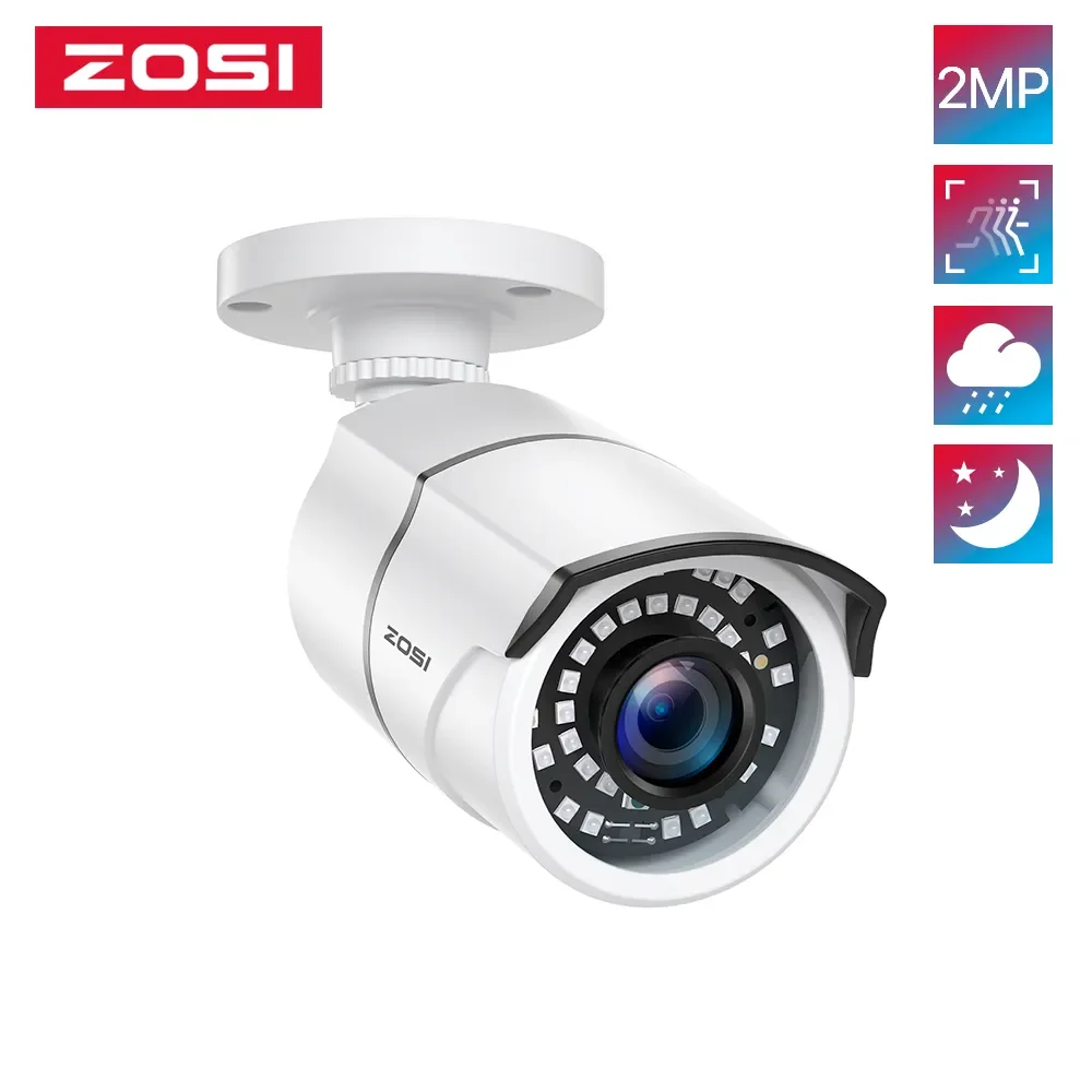 

NEW2023 2mp Full Surveillance Cameras Strong IR Night Vision 1080P 4-in-1 Security CCTV Video Outdoor Indoor Weatherproof IP67