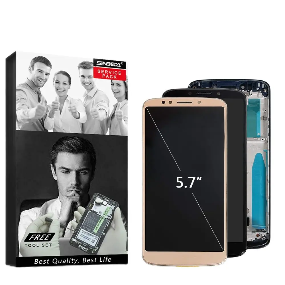 

5,7 ''Оригинальный ЖК-дисплей для Motorola Moto G6 play XT1922 XT1922-3 XT1922-4 XT1922-5 ЖК-дисплей сенсорный дигитайзер в сборе