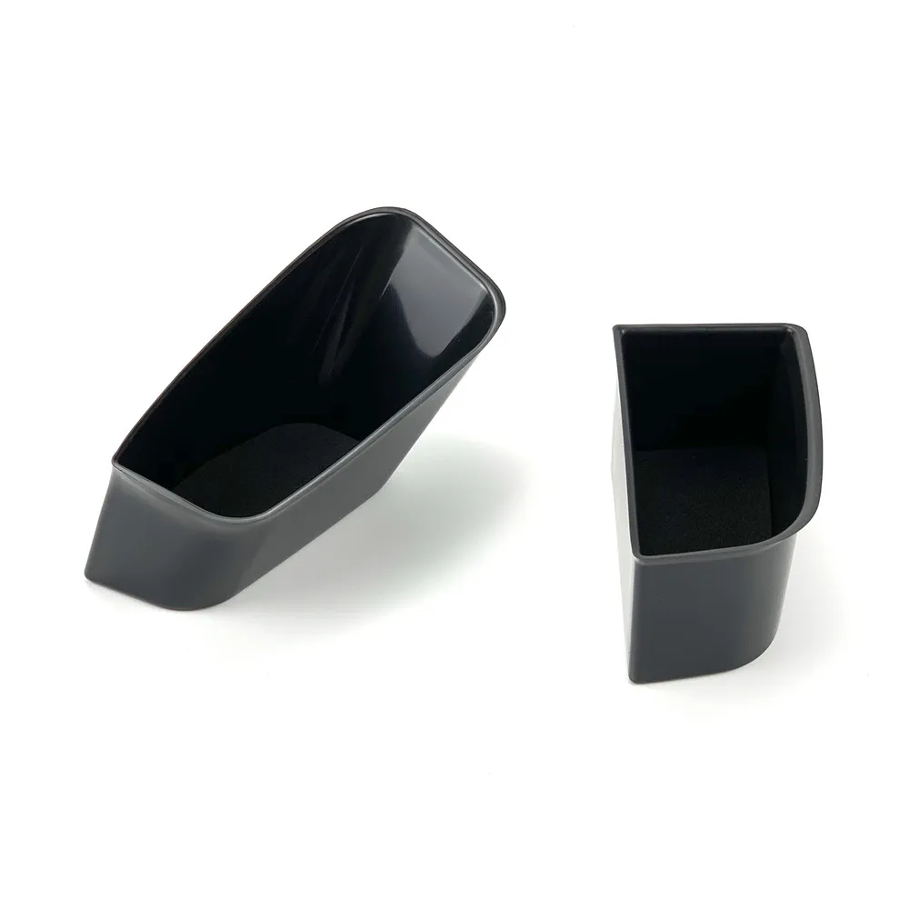 2pcsset car styling accessories armrest box door handle storage glove box console phone holder case for audi a4 b8 a5 s5 q5 free global shipping