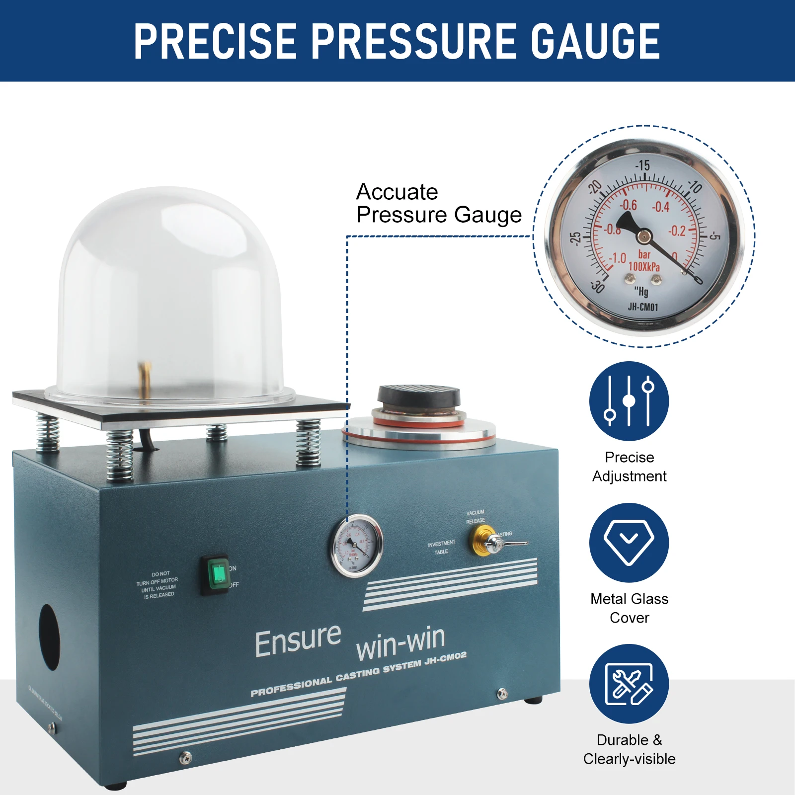 Вакуумная машина для литья по выплавляемым инвеститам Комбинация потерянного