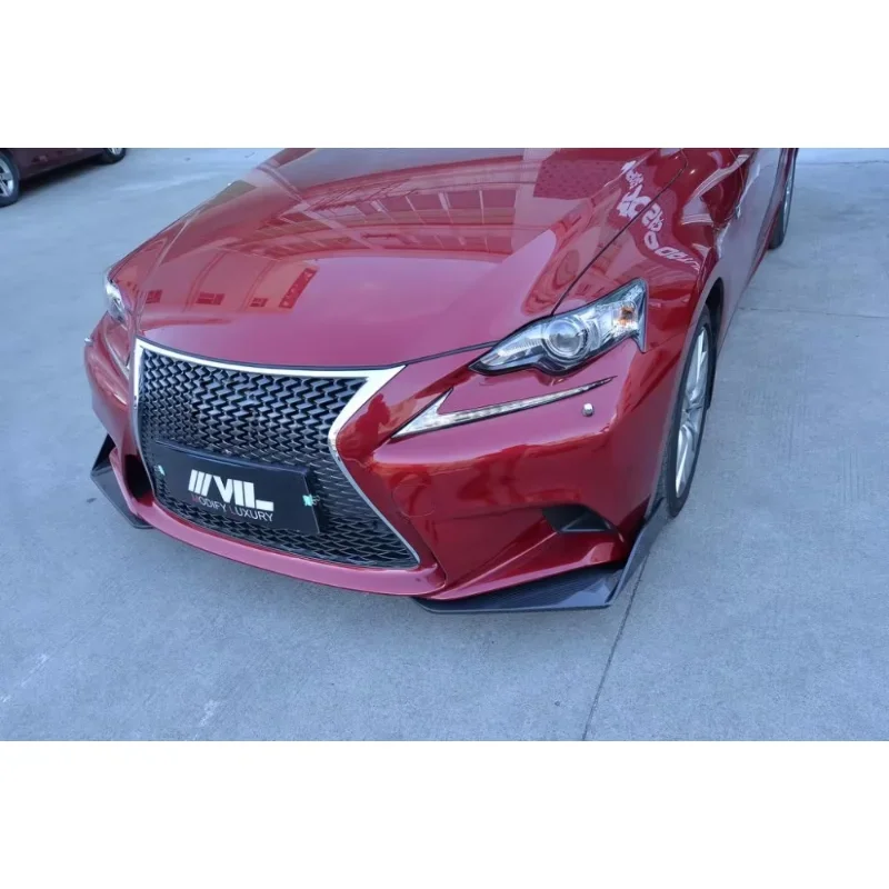 Разветвитель переднего бампера из углеродного волокна для LEXUS IS F ISF Sport Sedan 2013-2015