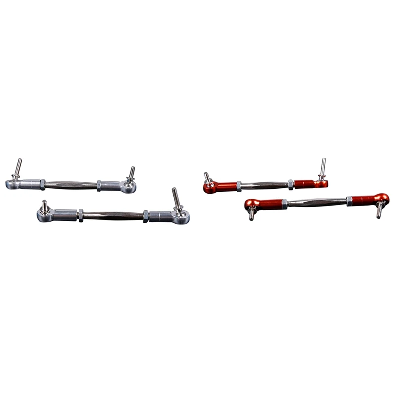 

CNC Alloy Steering Turnbuckle Tie For 1/5 RC HPI BAJA Rovan King Motor 5B 5T 5SC Rc Car Parts