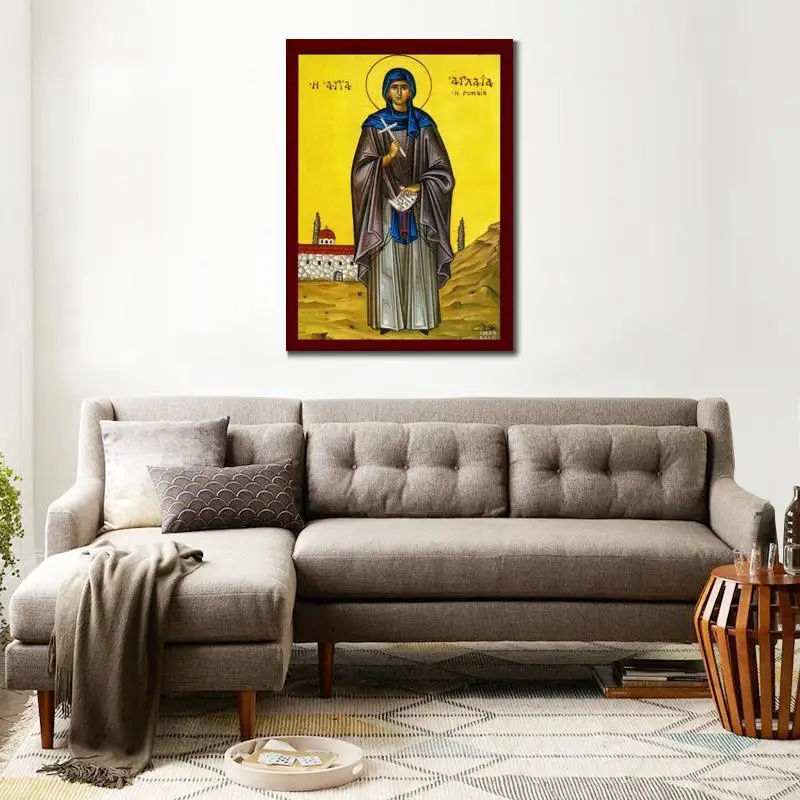 Картина Saint Aglaea Zemalu на холсте