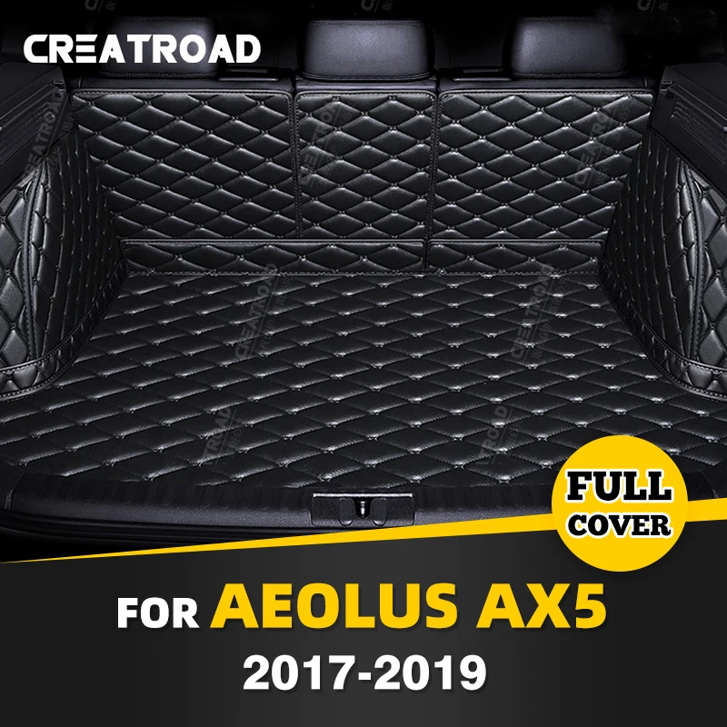 

Автомобильный коврик для багажника с полным покрытием для Dongfeng AEOLUS AX5 2017-2019 18, защитная накладка для багажника автомобиля, аксессуары для защиты салона автомобиля
