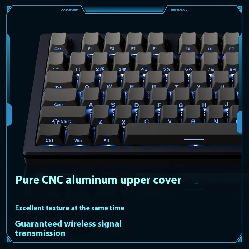 Atk Vxe V75x Механическая клавиатура Bluetooth Беспроводная 2 4 г Три режима с возможностью