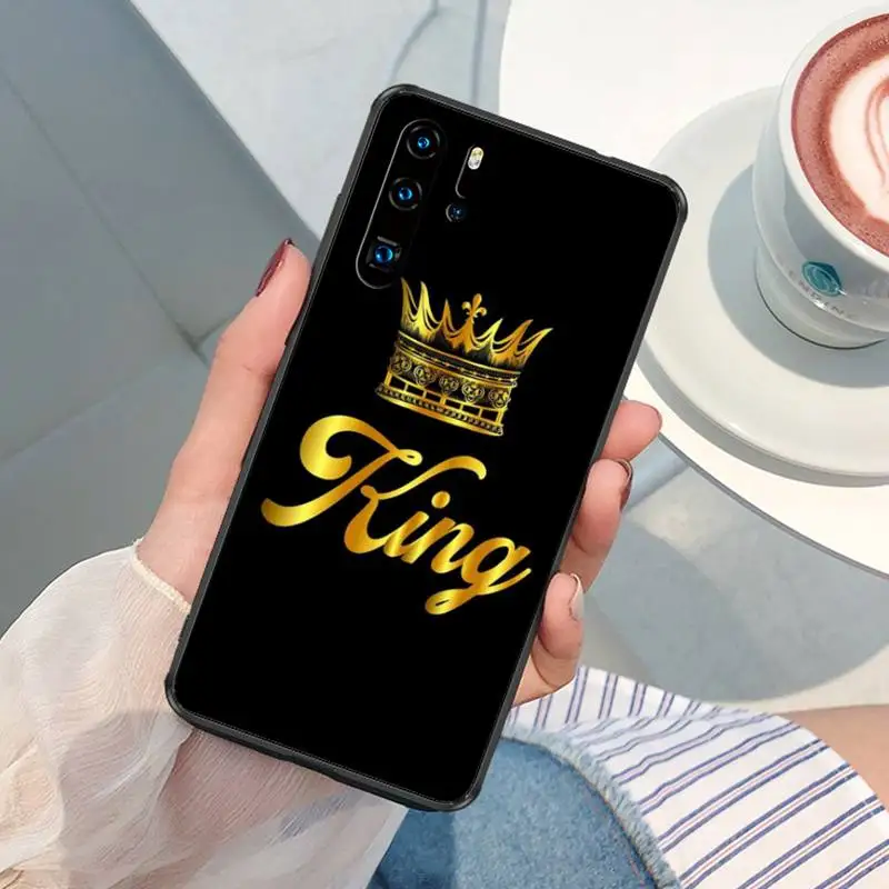 Корона король королева Лев Мягкий чехол для сотового телефона XiaoMi RedMi Note 11 10 9 8 6 Pro