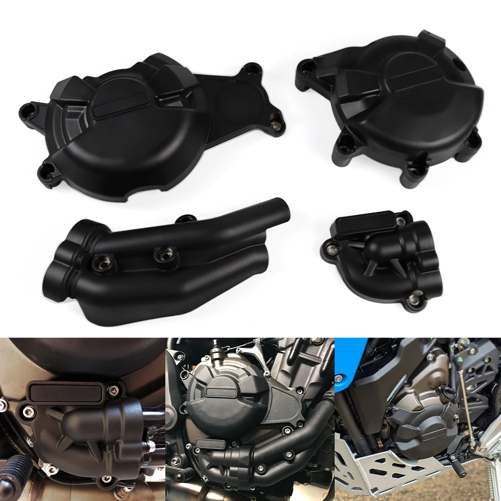Motorcycle Engine protective cover For YAMAHA MT-07 XSR700 FZ-07 MT-07 TRACER 2014-2021 Engine Covers Protectors