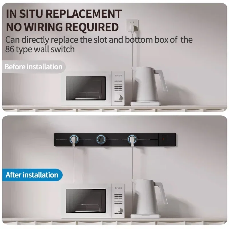 Электрическая розетка с выключателем бытовая техника Высококачественная