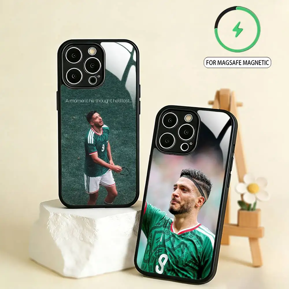 Фото Чехол для телефона Mexican Complete 9 R-Raul Jimenez для iPhone 17, 16, 15, 14, 13, 12, 11 Plus, Pro Max, магнитный, для беспроводной зарядки Magsafe №1
