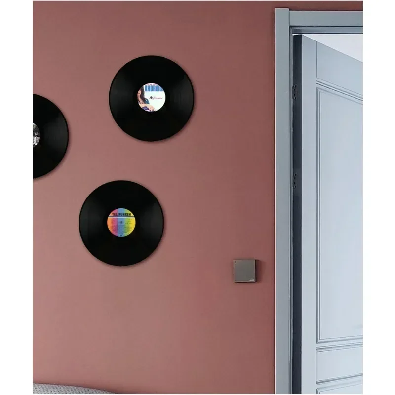 2 шт. настенное крепление держатель для пластинок прозрачная полка хранения