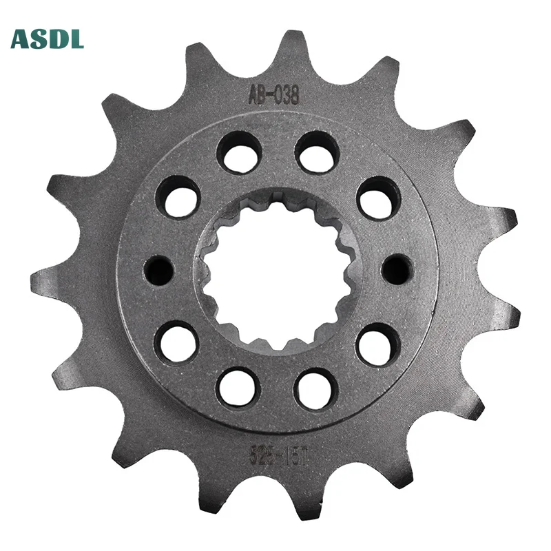 Передняя звездочка мотоцикла 525 15T 20CrMnTi для Ducati 795 796 916 Monster 937 950 Multistrad 2017-21 996 Sport