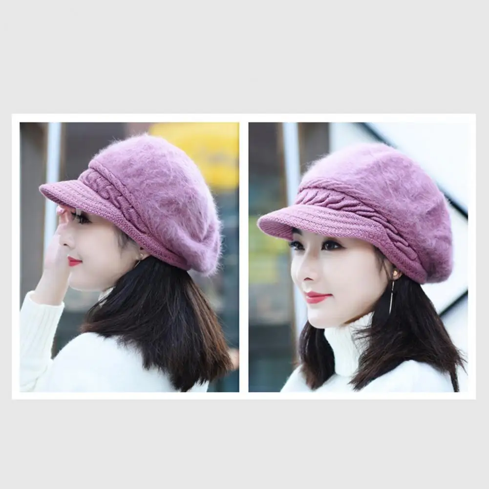 

Trendy Skullies Beanie Dome Autumn Winter Women Beanie Hat Stretchy Knitting Skullies Beanie