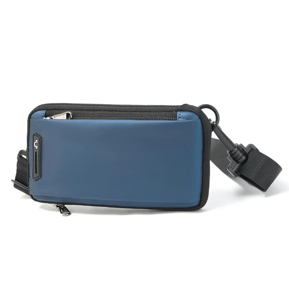 Mobile Shoulder Pouch Convenient Space-saving Anti-scratch for Mountaineering Mobile Phone Bag Sports Wallet