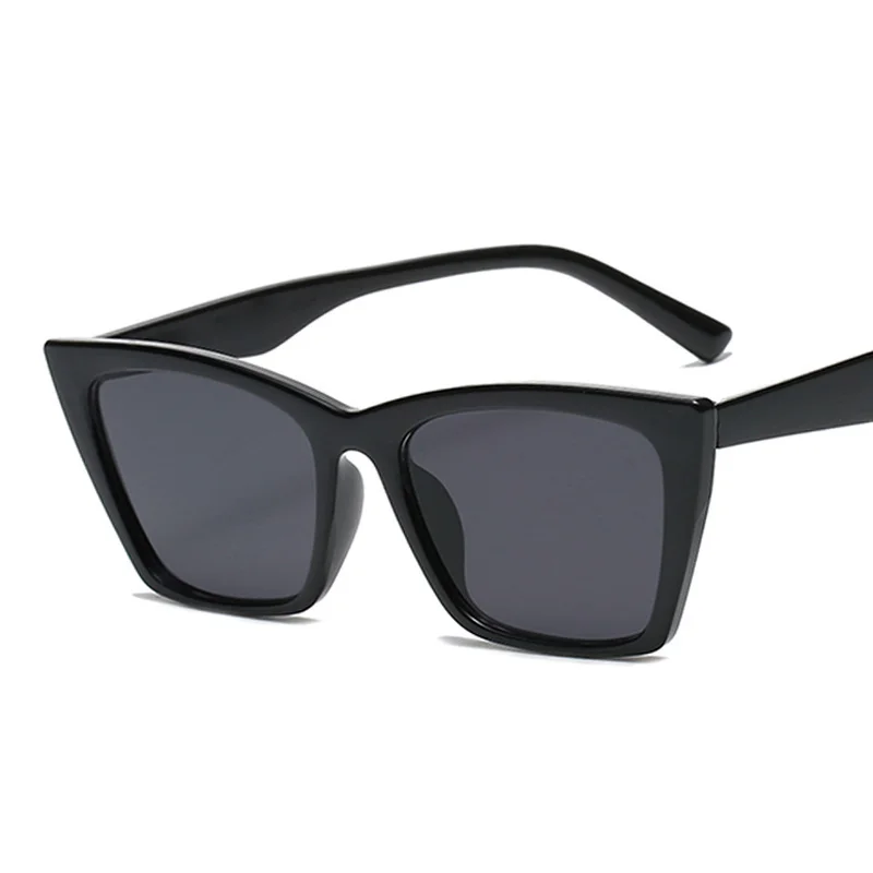 

2022 Square Vintage Sunglasses Woman Fashion Brand Designer Sun Glasses Female Cat Eye Frame Retro Mirror Oculos De Sol Feminino