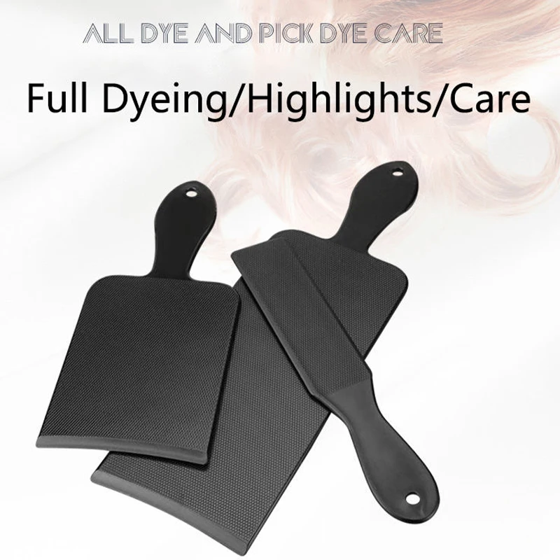 Ing Board Palette Matte Black Dyeing Supplies For Barber Hairdresser Design Styling Tools Accessories