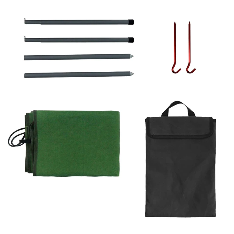 

Windshield Canvas Windscreen For Outdoor BBQ Picnic Camping Hiking Lightweight Cooker Stove Wind Screen