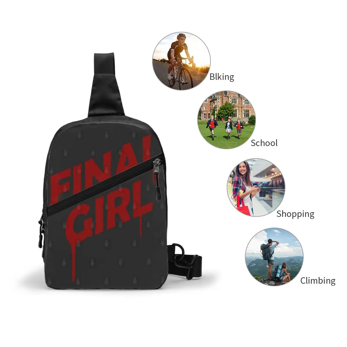 Final Girl Chest Package Modern Polyester fabric Out Nice gift Customizable images - 6