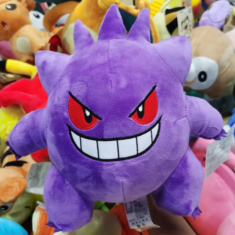 Оригинальная плюшевая игрушка Gengar 24 см Покемон милая мультяшная Плюшевая Кукла