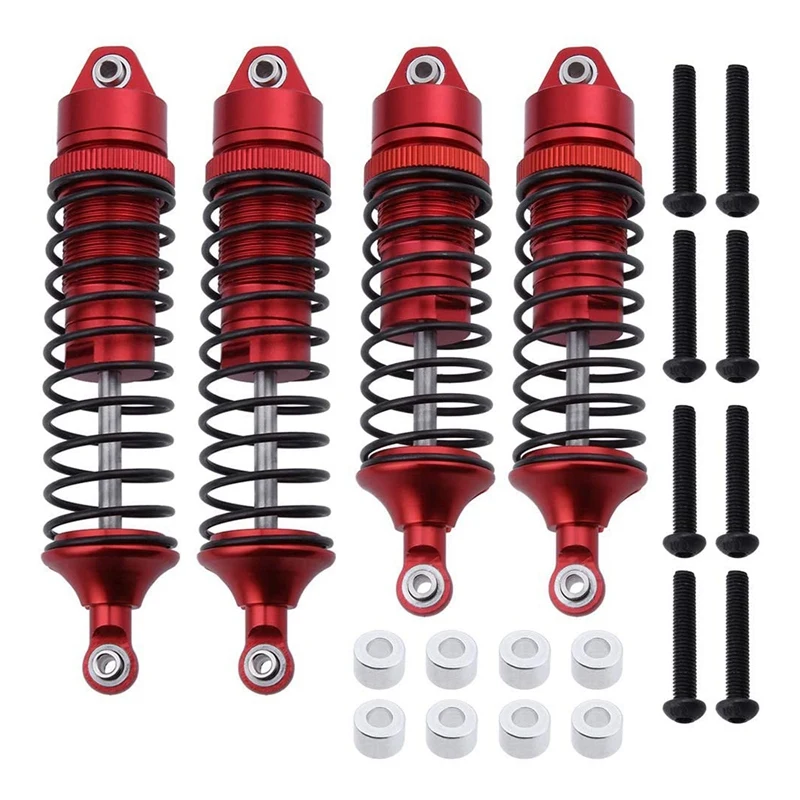 

Полностью металлический передний и задний амортизатор с большим отверстием для Traxxas Slash 4X4 1/10 аксессуары для радиоуправляемых автомобилей и...