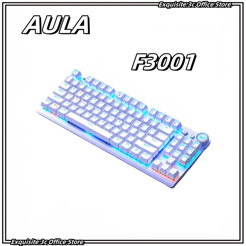 Беспроводная механическая клавиатура для ПК 3 режима 87 клавиш 2 4 ГГц