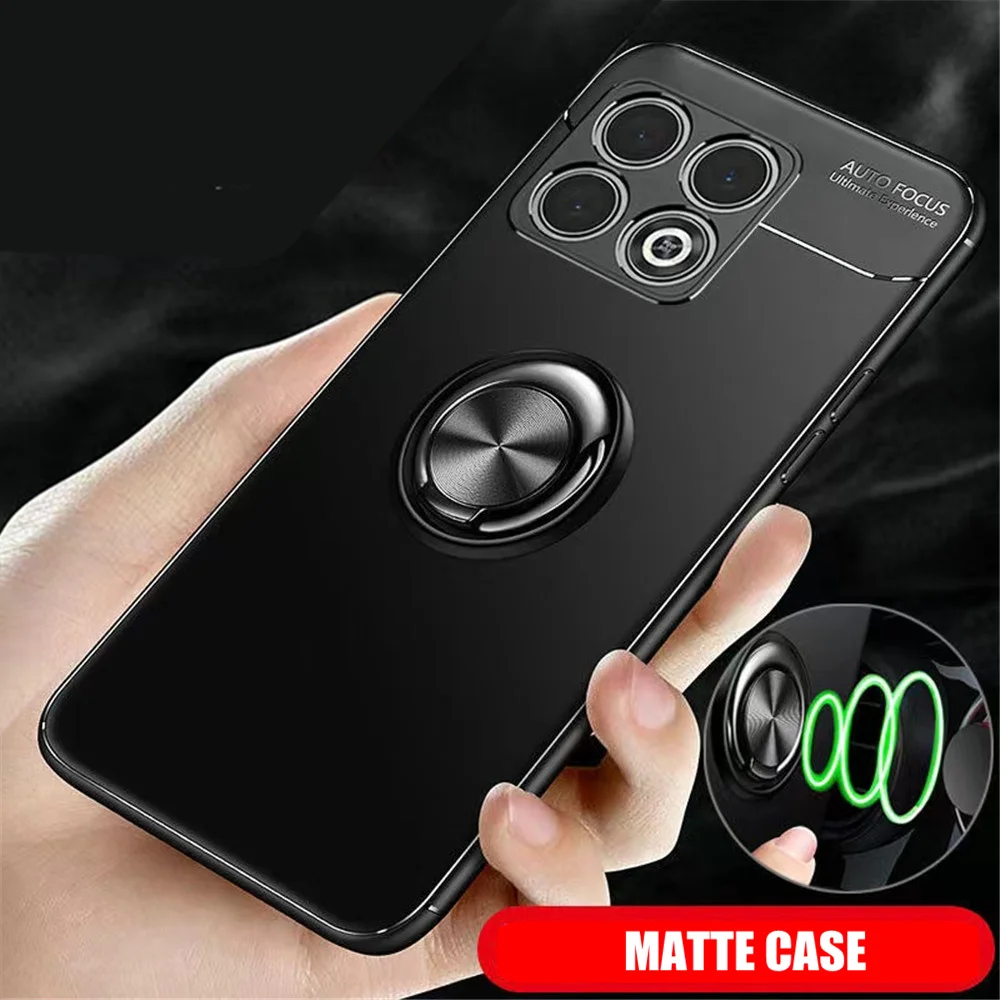 Мягкий чехол с кольцом-держателем для Oneplus 10 Pro 9 9pro 9R 8pro 8T 7T 6 6T 9RT one plus Nord 2 N10 N20 N100 N200