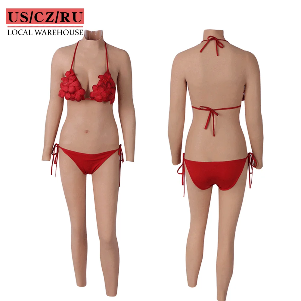 Eyung Вагина-маструбатор с силиконовыми формами груди для трансвеститов Драг