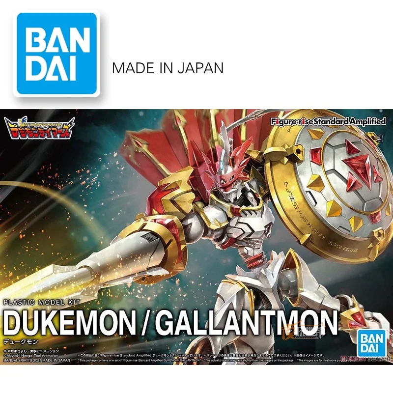 

Фигурка Bandai Original-RISE DUKEMON/GALLANTMON, сборная модель, Набор фигурок