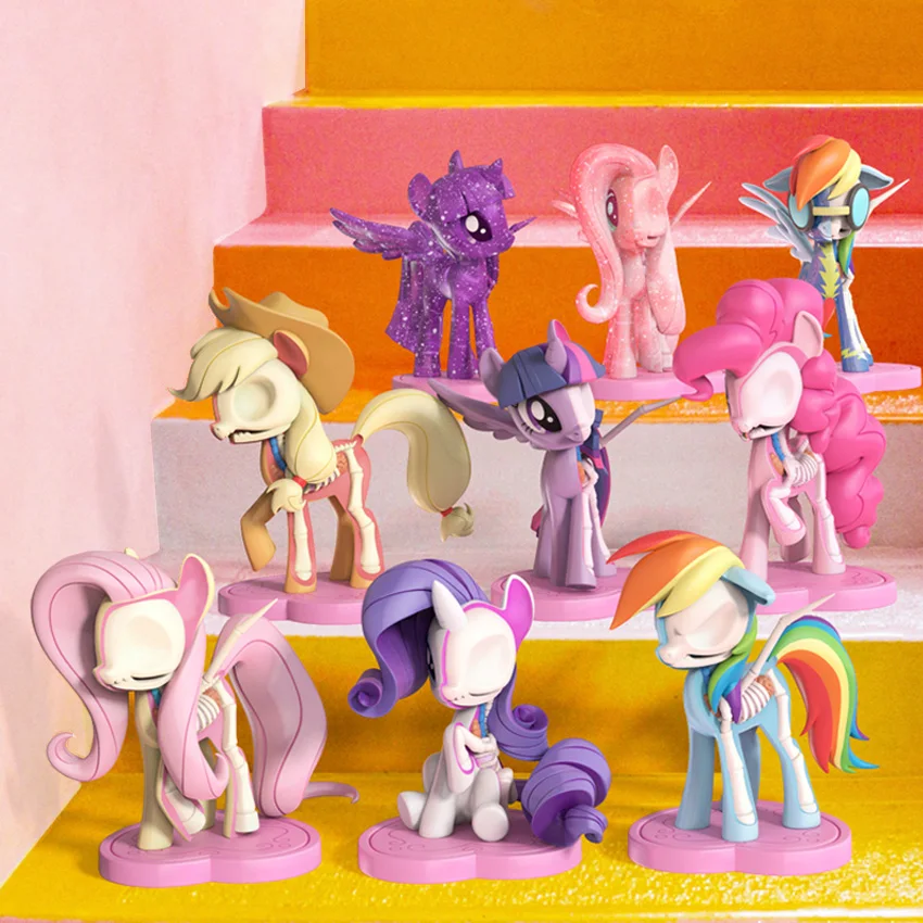 Hasbro – poupée mon petit poney  série Dissectibles cachés freeny's  boîte aveugle  mighty jaxx