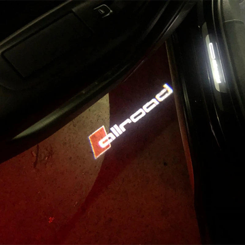 Светодиодные приветственные огни дверей автомобиля для AUDI A5 A6 C5 C6 C7 A4 B5 B6 B7 B8 B9 A7 A8