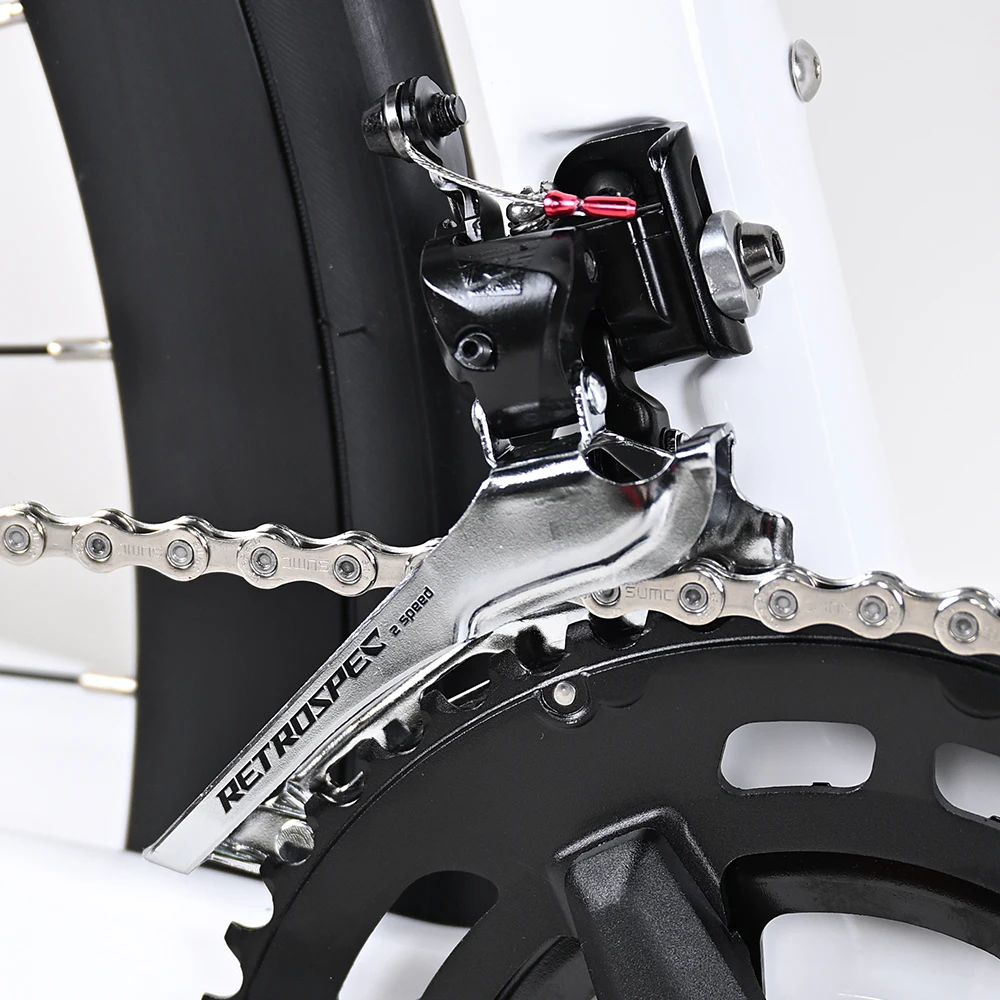Фото Велосипед TWITTER Storm Rider Carbon Road 22S с механическими гидравлическими дисковыми тормозами 700c для начинающих, взрослых, городской, мужской и женский №4