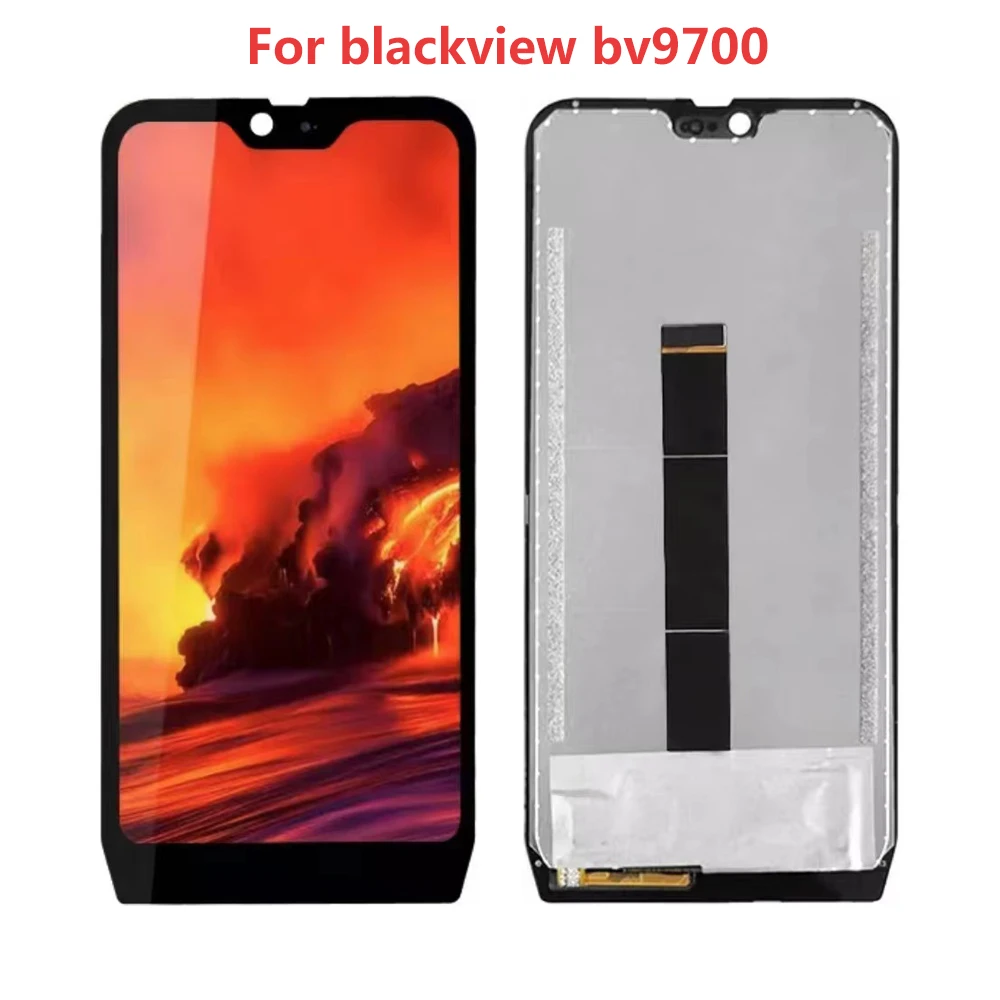 100% протестированная ЖК-панель для Blackview BV9700 Pro, сенсорный экран, датчик, дигитайзер в сборе, замена для BV 9700, ЖК-экран