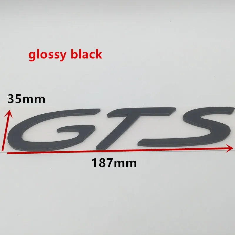 

1 шт., 3D ABS, турбо GTS, автомобильная буква, эмблема, значок, задний хвост, наклейка на багажник, Стайлинг автомобиля, автоаксессуары