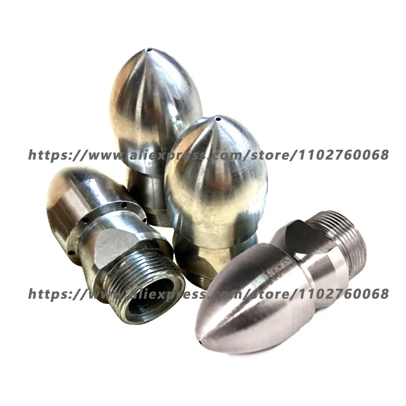 Очистка труб высокого давления насадка для мытья канализации 6-струйная