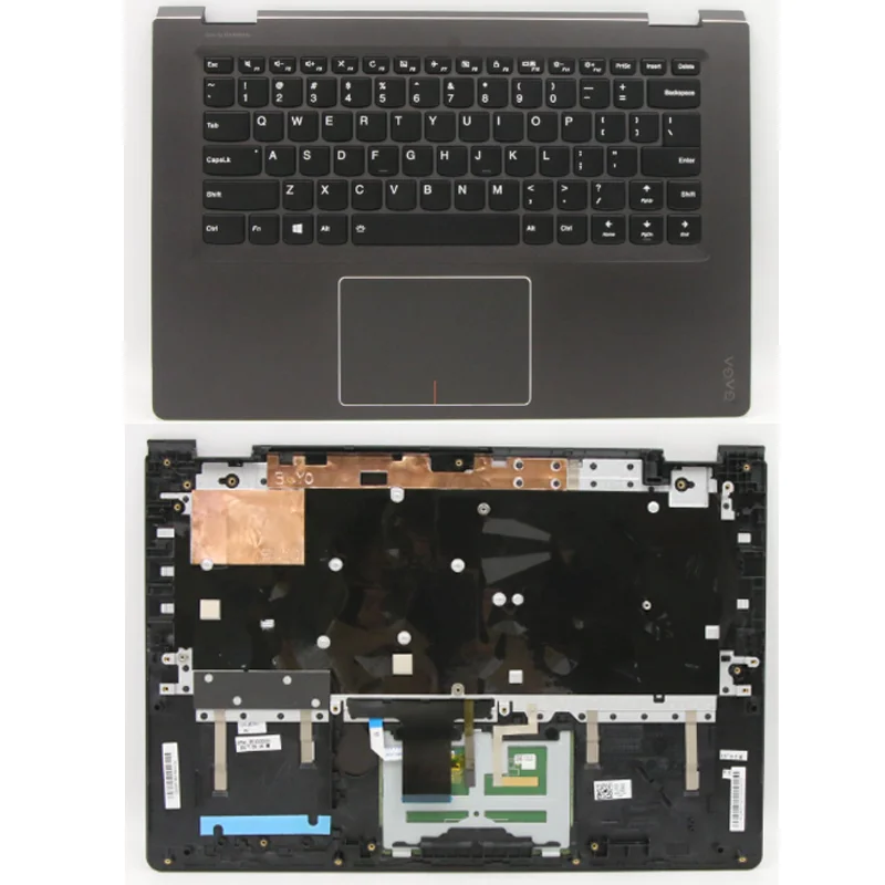 Новинка для Lenovo ideapad Yoga 510-14ISK AST IKB ноутбук Upper_Case C 80S7 BL BK W/KB US 5CB0L66081 WT SPA 5CB0L67200