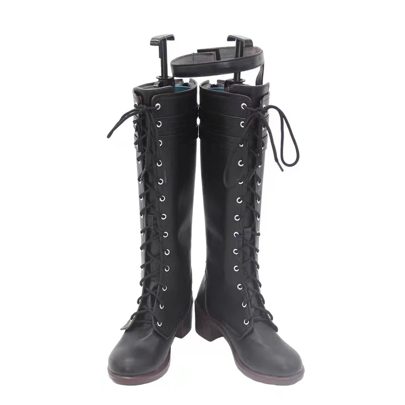 Новая игра ботинки для косплея Genshin Impact обувь Lynette Хэллоуин Aksesori Dibuat Sesuai Pesanan