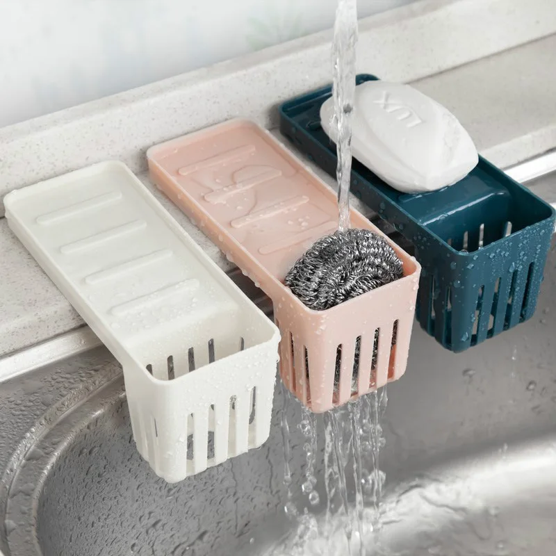 

Kitchen Multifunctional Storage Rack Cup Dish Wash Sponge Holder Hanging Drain Rack Sink Shelf Kitchen Accessories