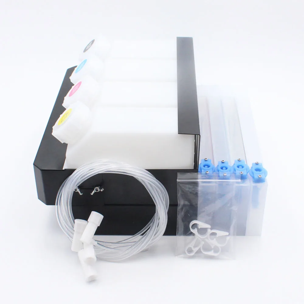 4 чернила + картриджа с чернилами Система СНПЧ непрерывной подачи чернил для