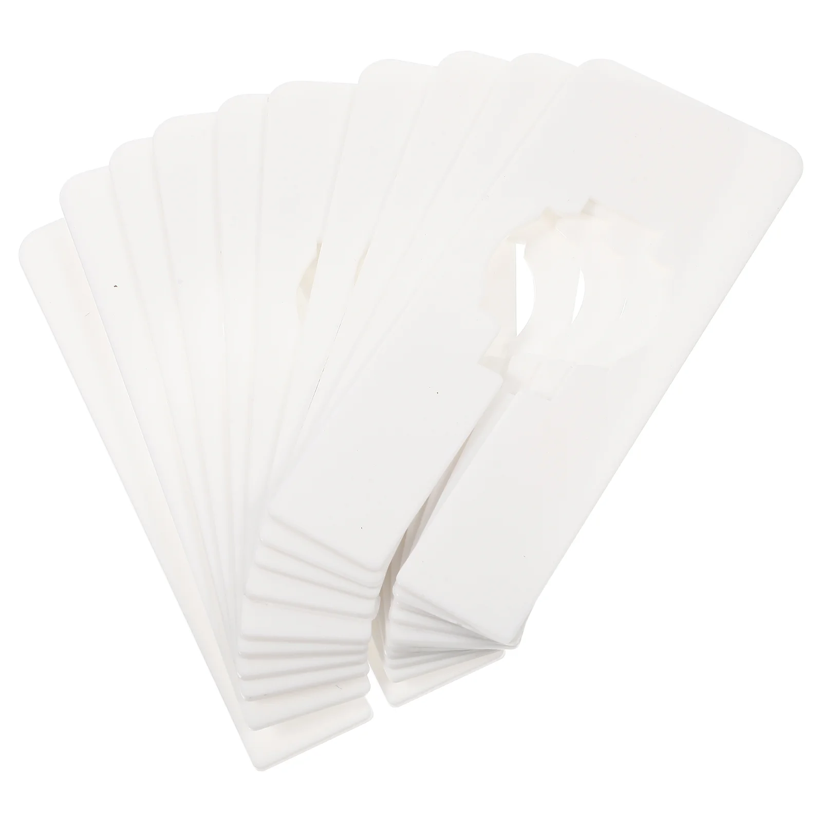 

10 шт., пластиковые разделители для одежды, 12,6x5 см