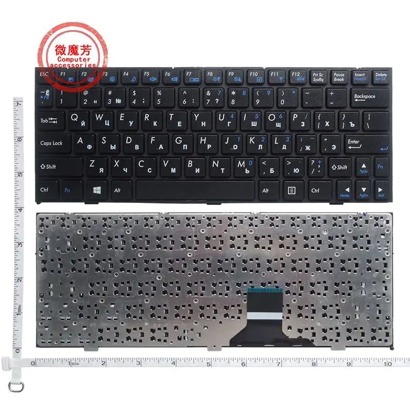 Русская новая RU Клавиатура для ноутбука CLEVO M1110 M11X M1100 M1110Q M1111 W110ER M1115, замена