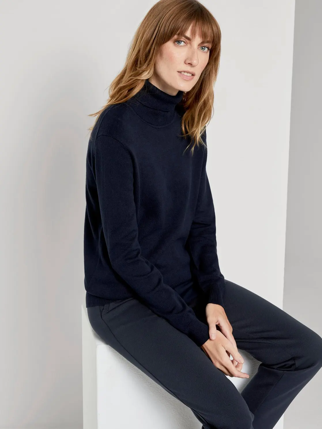 Pullover for Women Tom Tailor comfortable soft. Womens casual sweaters Fashionable winter-autumn womens pullover. classic urban style. oreginal