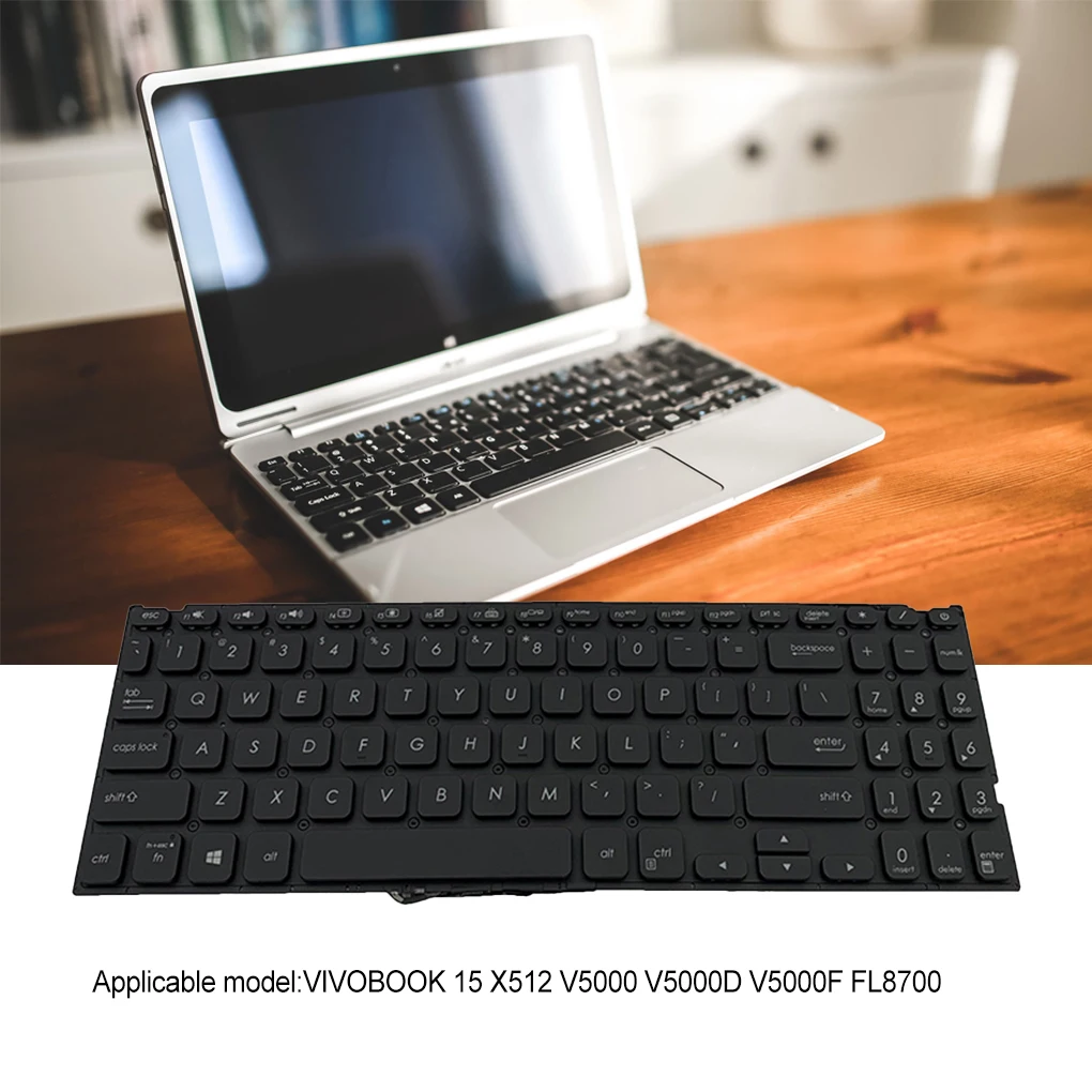 

Рамка клавиатуры подключи и работай компьютер ноутбук противоскользящая крышка подсветка Замена для ноутбуков Asus Vivobook X512