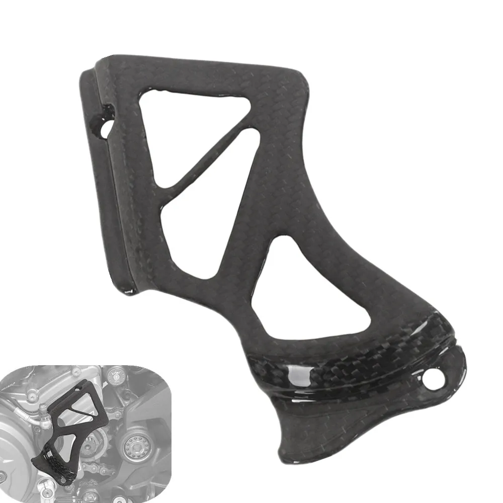 100% углеродное волокно крышка звездочки цепи глянцевая/матовая модификация