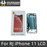 rj original high quality lcd for iphone 11 digitizer component lcd assembly screen replacement display free shipping