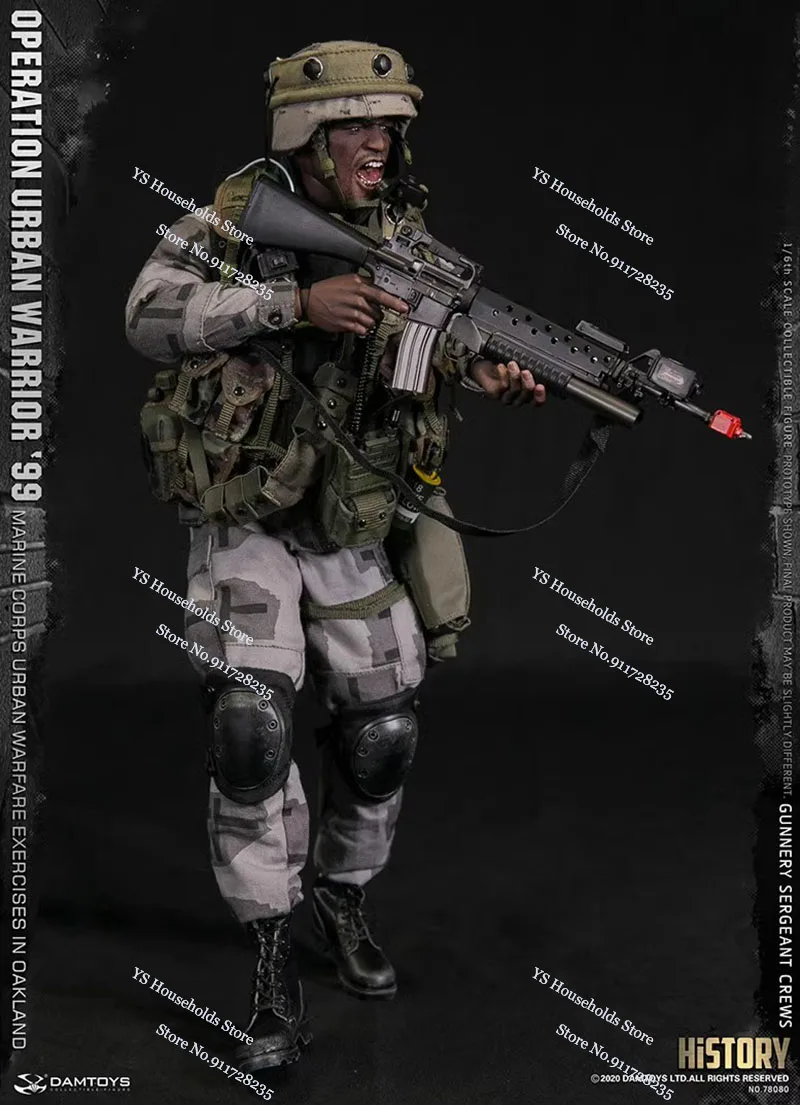 DAMTOYS 78080 1/6 Корпус морской пехоты сержант круза подвижная модель солдата