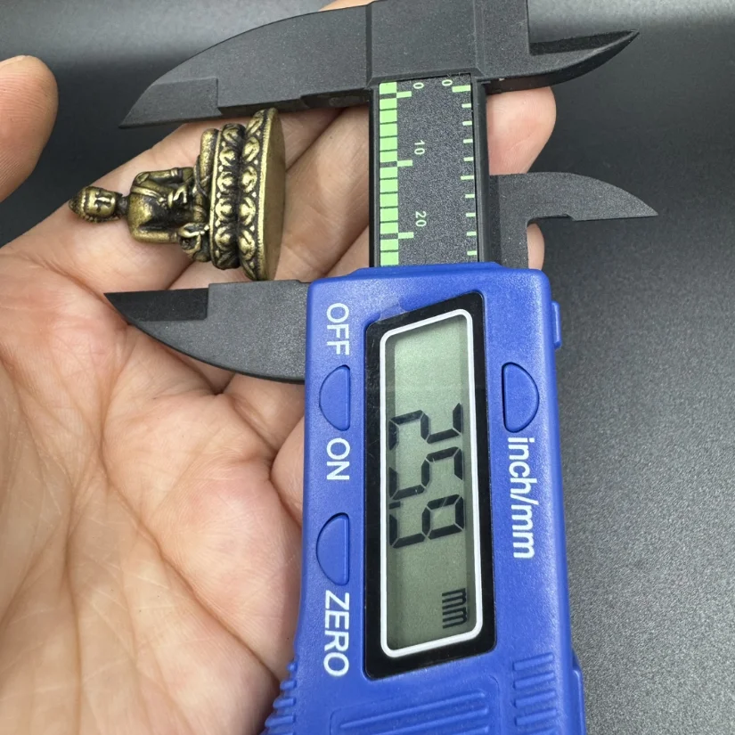 Медное украшение ручной работы латунная переноска Будды статуя мастера медицины