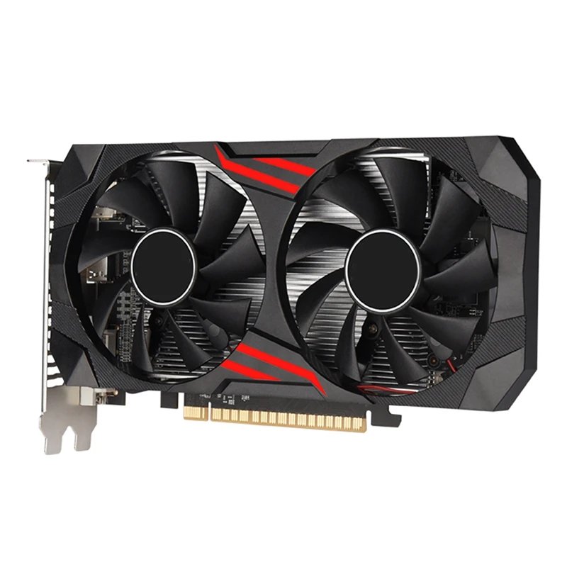 

1050TI Gtx1050ti 4 ГБ GDDR5 видеокарта 6PIN 1291 МГц 128 бит PCI-E X16 3,0 DVI + HD + DP видеокарта с двойным вентилятором