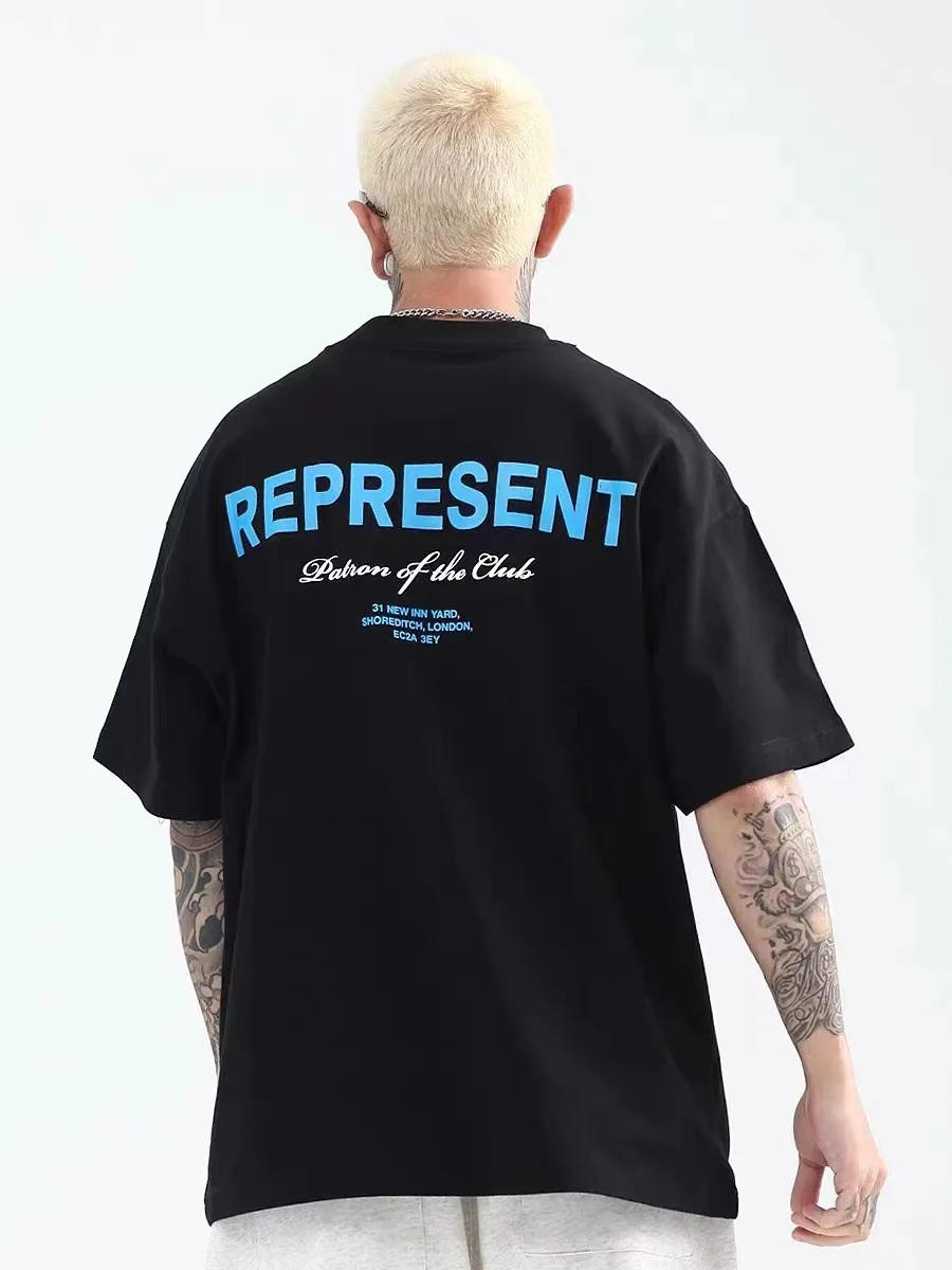 Футболка мужская Спортивная с коротким рукавом хлопок Облегающая рубашка в