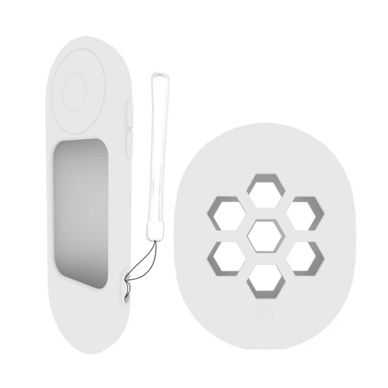 

Scratch Resistant Silicone Case Protective Cover for-Google Chromecast-TV 2020 Remote Case White