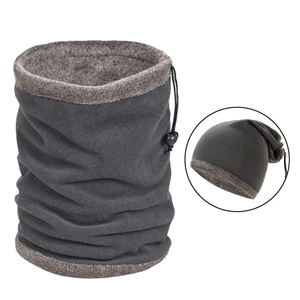 Зимняя спортивная бандана для бега бархатная термозащитная шеи походов езды на
